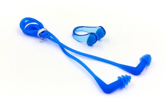 Беруши для ушей и зажим для носа HN-4B разные цвета