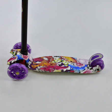 Самокат Scooter Maxi S779 Purple Fish &quot;779-1313&quot;