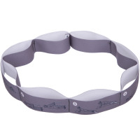 Стрічка для розтяжки еластичний еспандер Record Elastiband FI-1722 сірий