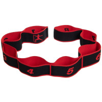 Стрічка для розтяжки еластичний еспандер Record Elastiband FI-1719 червоний