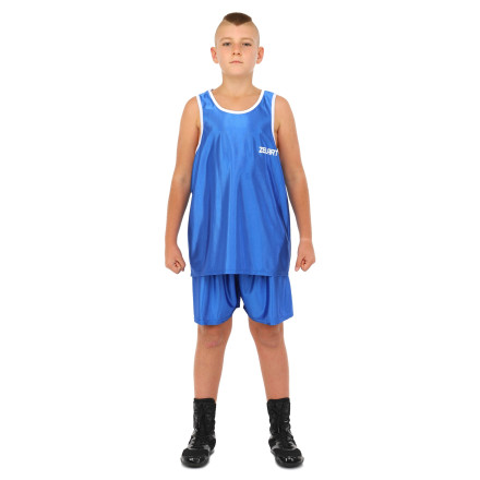 Форма боксерська дитяча майка та шорти Zelart CO-8943-BL