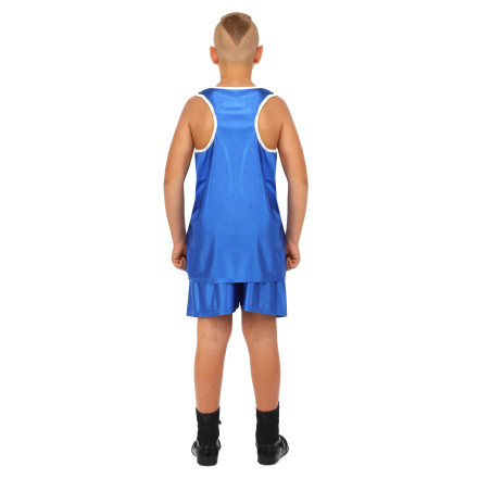 Форма боксерська дитяча майка та шорти Zelart CO-8943-BL