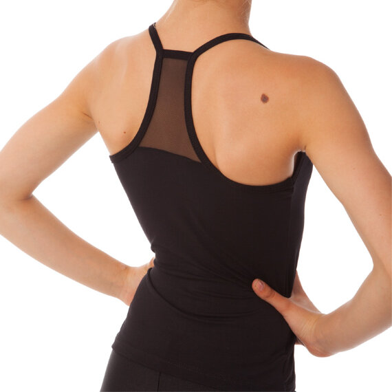 Майка спортивная Х-б на бретелях черная UR DR-776 детская 