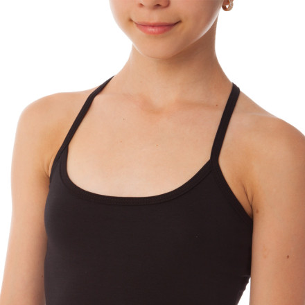 Майка спортивна Х-б на бретелях чорна UR DR-776 дитяча 