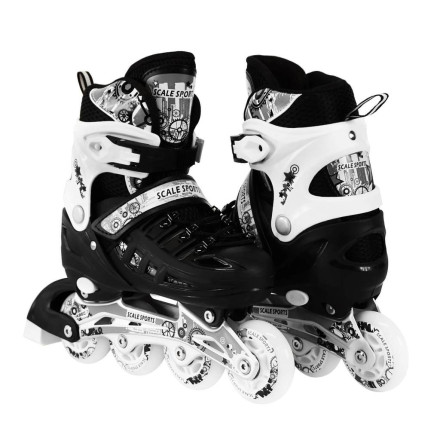 Роликовые коньки Scale Sport SC04 черный