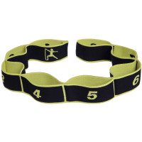 Стрічка для розтяжки еластичний еспандер Record Elastiband FI-1719 салатовий