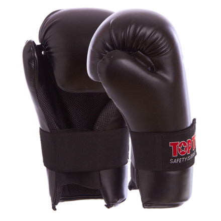 Рукавички для тхеквондо TOP TEN MA-5474 L чорний