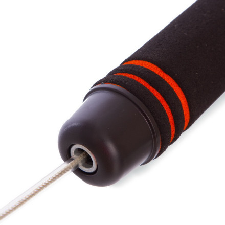 Скакалка швидкісна з підшипниками та сталевим тросом та обтяжувачами CIMA CM-J600 3м