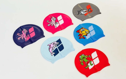 Шапочка для плавания детская Arena AR-91233-20 MULTI JR CAP 06 ASS 