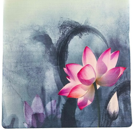 Килимок для йоги Джутовий (Yoga mat) Record FI-7157-4 принт Лотос