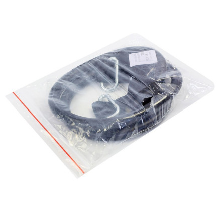 Еспандер трубчастий для фітнесу з кільцем DOUBLE CUBE DT-1002R-50LB 4х16x1200мм навантаження 23кг