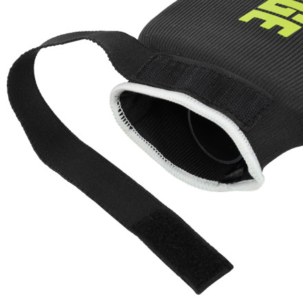 Захист гомілки та стопи з фіксатором FISTRAGE VL-8435 S-XL чорний з салатовим