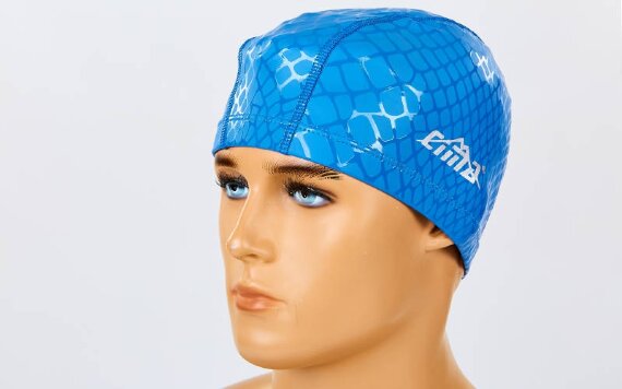 Шапочка для плавания из водонепроницаемой PU ткани SIMA PL-7034 
