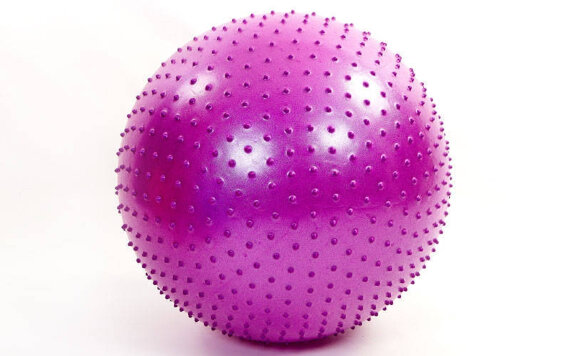 Мяч для фитнеса фитбол полумассажный 2 в 1 FI-4437-85