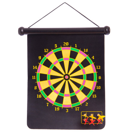 Мета для гри в дартс двостороння Baili BL-1016B 32x40см