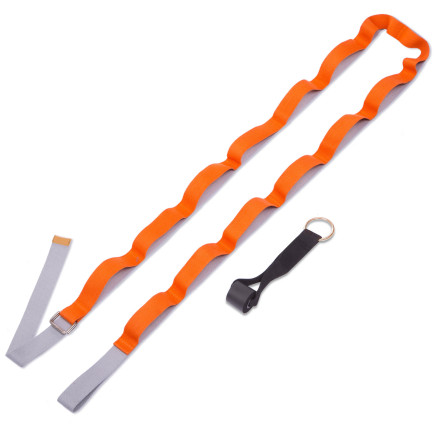 Стрічка для розтяжки SP-Sport Stretch Strap PL-1796 14 петель помаранчевий