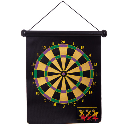 Мета для гри в дартс двостороння Baili BL-1018B 37x44, 5см