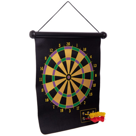 Мета для гри в дартс двостороння Baili BL-1018B 37x44, 5см