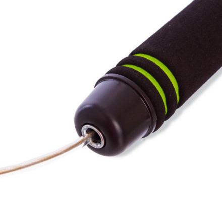 Скакалка швидкісна з підшипниками та сталевим тросом та обтяжувачами CIMA CM-J583 3м