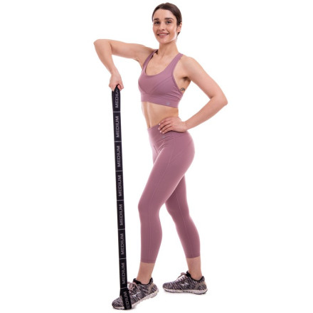 Стрічка для розтяжки еластичний еспандер Record Elastiband FI-6345-B