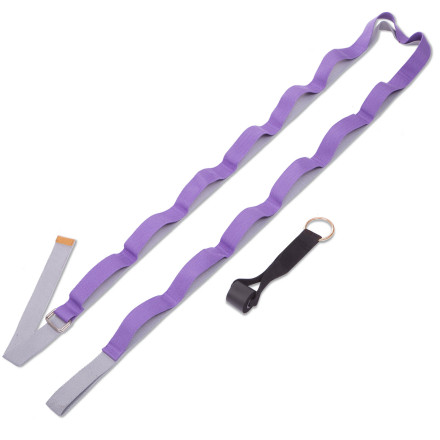 Стрічка для розтяжки SP-Sport Stretch Strap PL-1796 14 фіолетовий петель