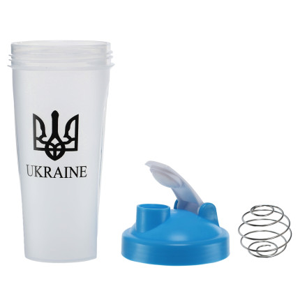 Шейкер з вінчиком UKRAINE FI-9931 600мл