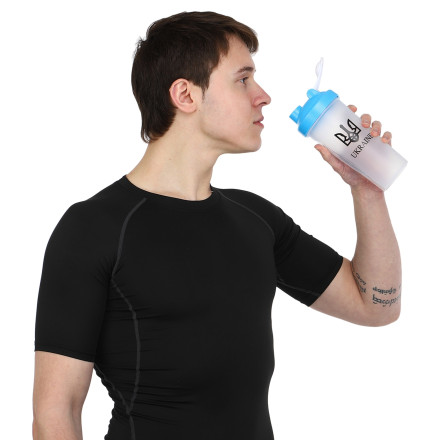 Шейкер з вінчиком UKRAINE FI-9931 600мл