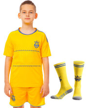 Комплект футбольной формы детский CO-1004-UKR-13Y УКРАИНА