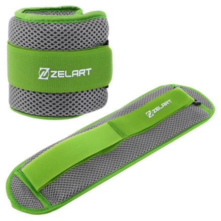 Водонепроникні обтяжувачі-манжети Zel FI-7210-2-green (2 x 1кг)
