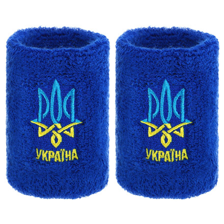 Напульсник спортивний махровий УКРАЇНА Ukraine BC-9273 2шт