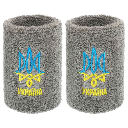 Напульсник спортивний махровий УКРАЇНА Ukraine BC-9273 2шт