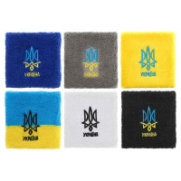 Напульсник спортивний махровий УКРАЇНА Ukraine BC-9273 2шт