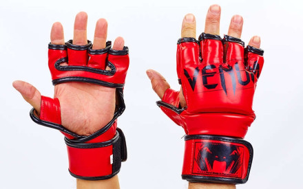 Перчатки для смешанных единоборств MMA FLEX VENUM ELITE NEO VL-5788-R