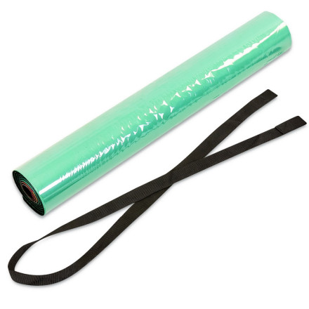 Замшевий Килимок для йоги Record FI-5662-27 бірюзовий з принтом Спокій Лотоса