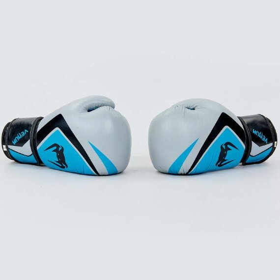 Перчатки боксерские кожаные Venum Contender 2.0 VL-8202-GR черный-мятный