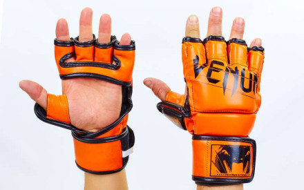 Перчатки для смешанных единоборств MMA FLEX VENUM ELITE NEO VL-5788-OR