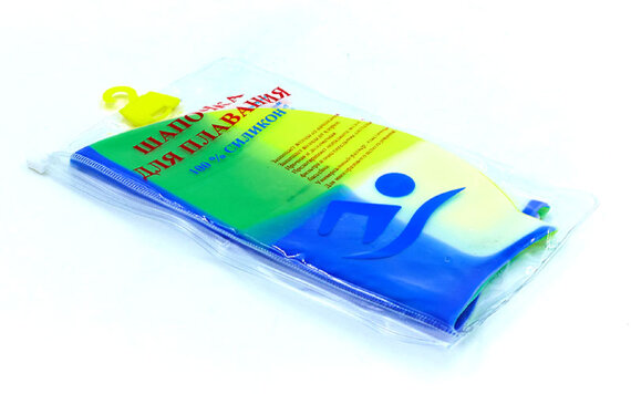 Шапочка для плавания PL-4368 разные цвета