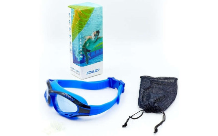  Окуляри (напівмаска), беруші для плавання із застібкою SAILTO PL-9900 кольори в асортименті 