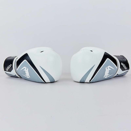 Рукавички боксерські шкіряні Venum Contender 2.0 VL-8202-W білий-сірий-чорний