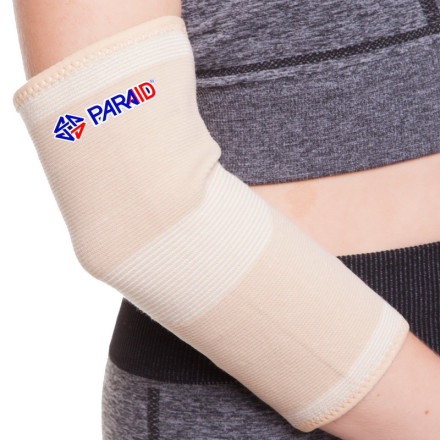 Налокотник еластичний бандаж PARAID 606103 1шт тілесний