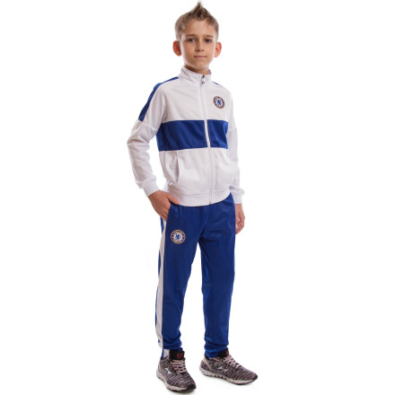 Костюм спортивный детский Клубный CHELSEA LD-6132K-CH синий
