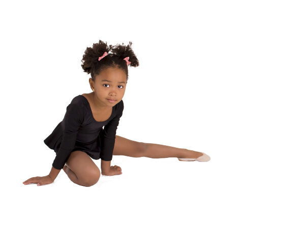   Купальник для гимнастики и танцев Little Dancer DR-1765-BK черный