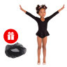   Купальник для гимнастики и танцев Little Dancer DR-1765-BK черный