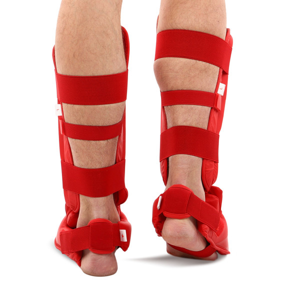 Защита для ног (голень и стопа) разбирающаяся Zelart BO-7249-R