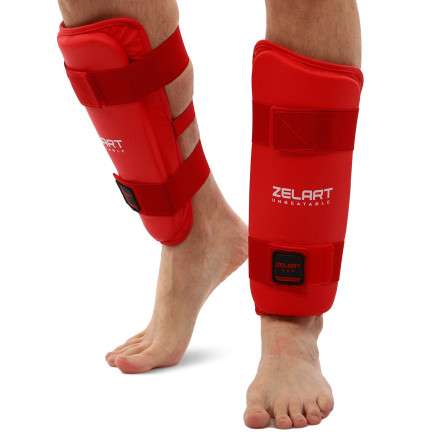 Захист для ніг (гомілка і стопа), що розбирається Zelart BO-7249-R