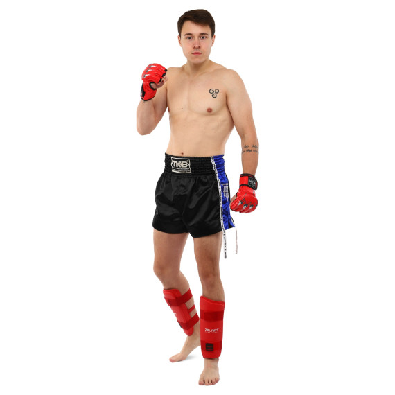 Защита для ног (голень и стопа) разбирающаяся Zelart BO-7249-R