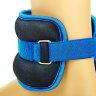 Утяжелители-манжеты для рук и ног FI-2502-1-BL (2х0,5)