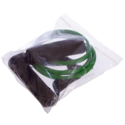 Еспандер трубчастий для фітнесу з ручками 5LB SP-Sport FI-2080-G 120см навантаження 2,2 кг зелений