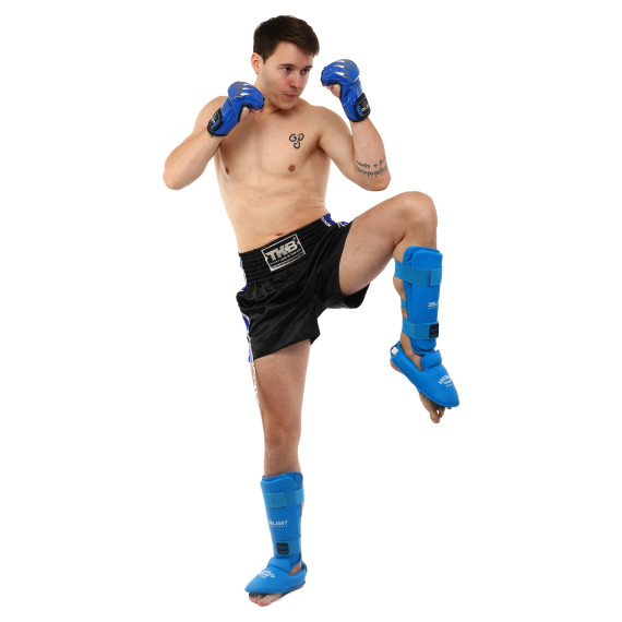 Защита для ног (голень и стопа) разбирающаяся Zelart BO-7249-B