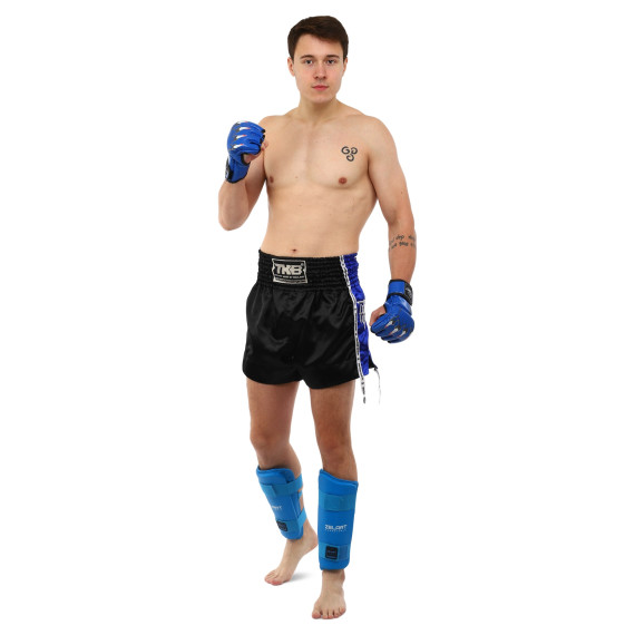 Защита для ног (голень и стопа) разбирающаяся Zelart BO-7249-B